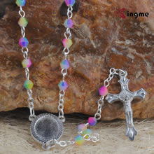 Crystal beads rosary
